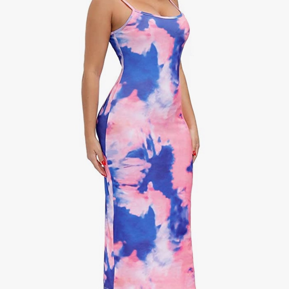 Rela Bota Spaghetti Strap Sleevless Bodycon Dress